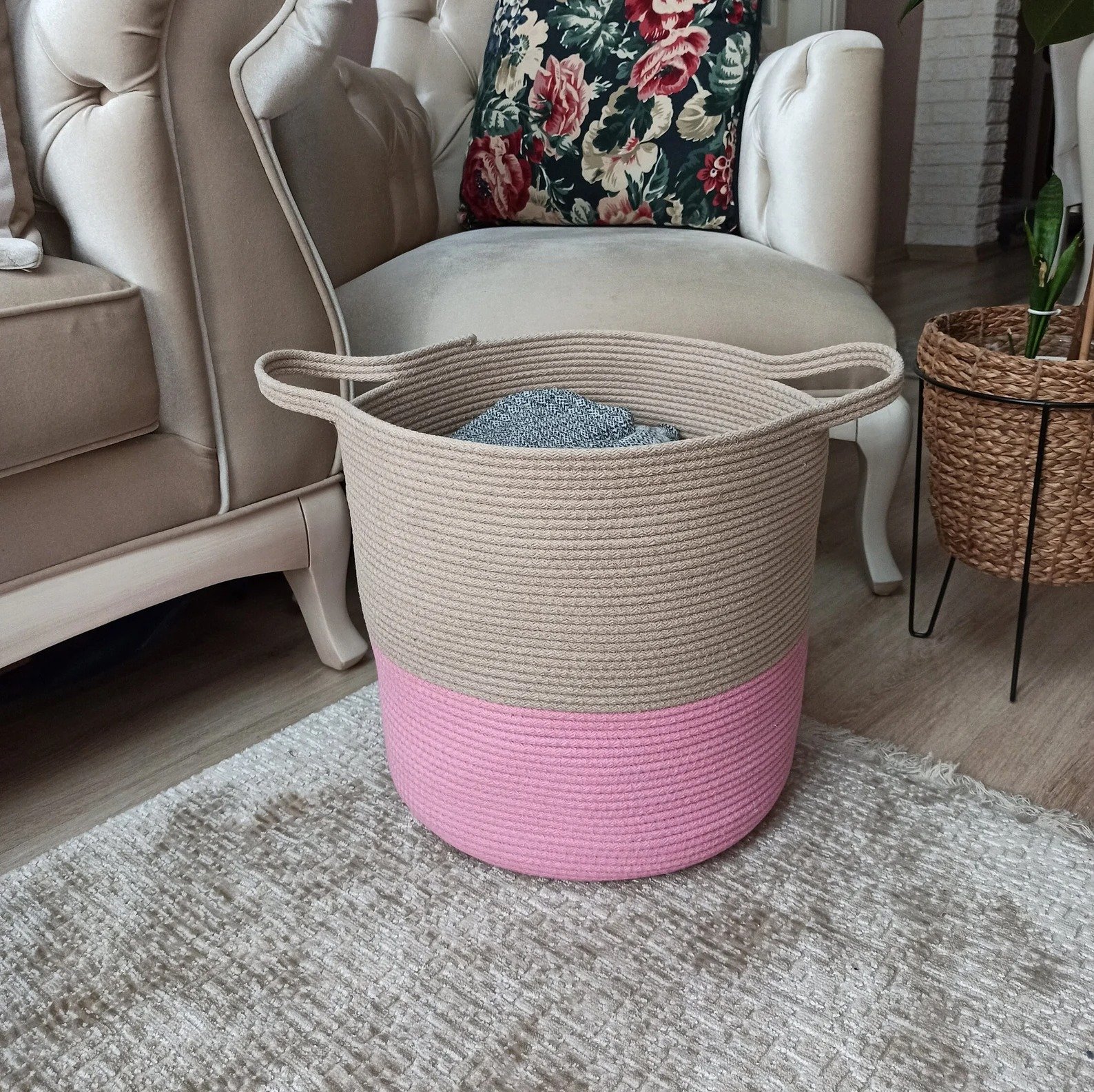 storage baskets, toy bin , for toy blankets, pillows storage in living room cute jute basket storage basket for bathroom living room & kitchen organiser box vanity box first aid box storage baskets, toy bin , for toy blankets, pillows storage in living room cute jute basket storage basket for bathroom living room & kitchen organiser box vanity box first aid box