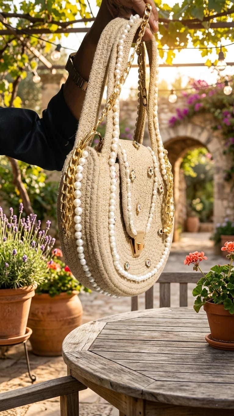 cotton rope fancy stone work desigen handind organiser pure cotton boho fancy handbag stylish handmade bag shoulder pures for ladies girls college office shopping travel marriage party 1pce cotton rope fancy stone work desigen handind organiser pure cotton boho fancy handbag stylish handmade bag shoulder pures for ladies girls college office shopping travel marriage party 1pce