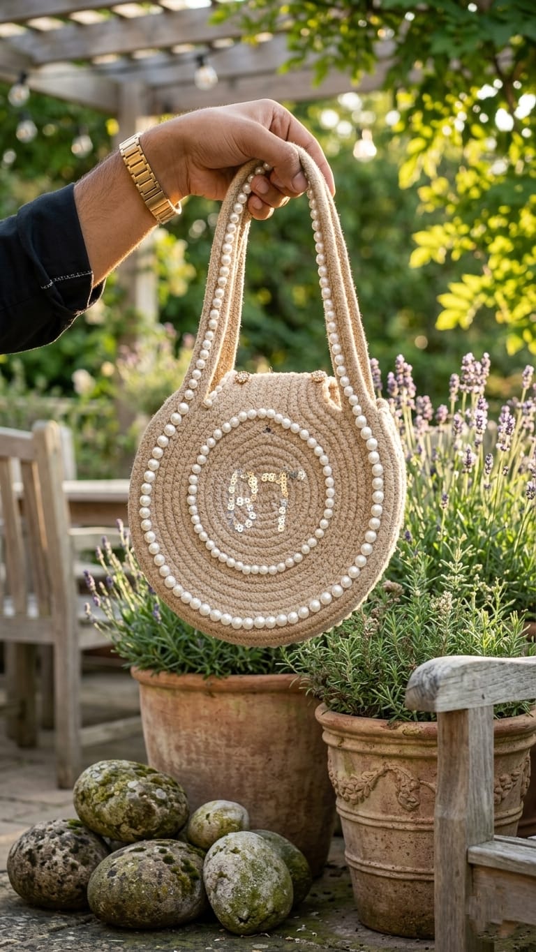 cotton rope fancy stone work desigen handind organiser pure cotton boho fancy handbag stylish handmade bag shoulder pures for ladies girls college office shopping travel marriage party 1pce cotton rope fancy stone work desigen handind organiser pure cotton boho fancy handbag stylish handmade bag shoulder pures for ladies girls college office shopping travel marriage party 1pce
