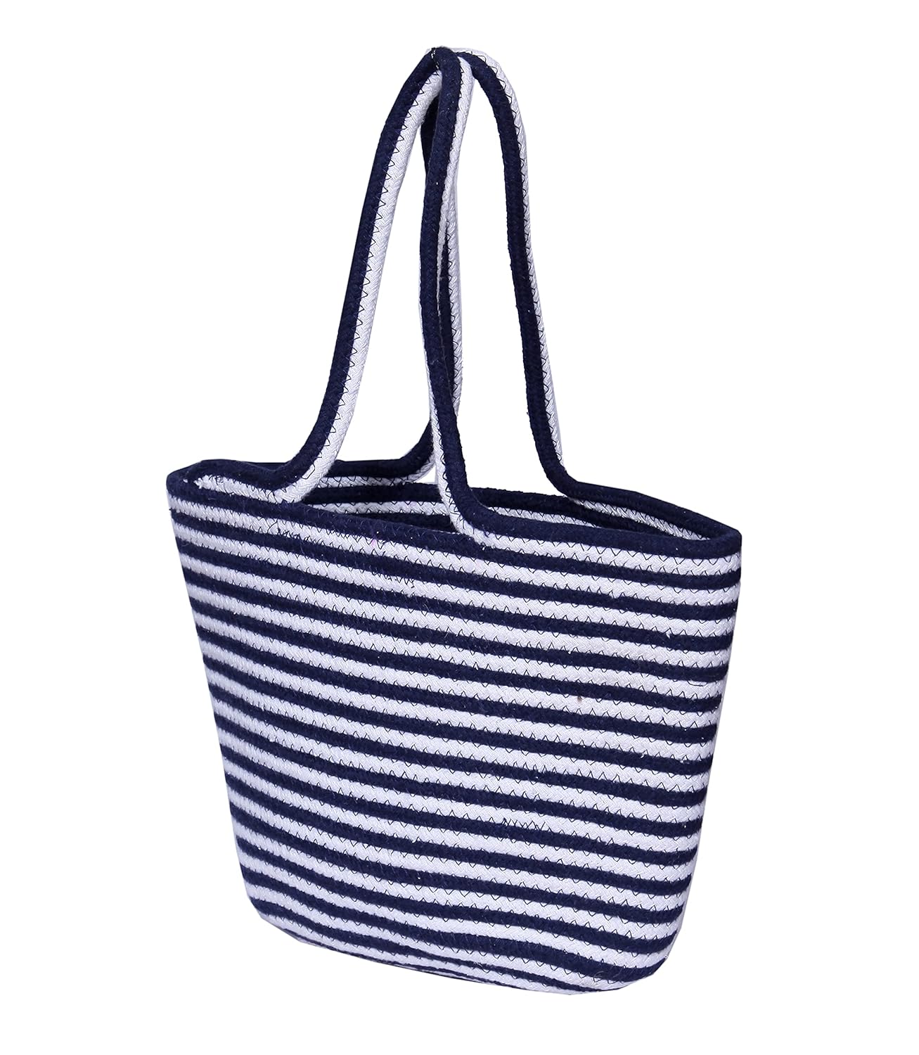 eco friendly handmade women jute bag in black white eco friendly handmade women jute bag in black white