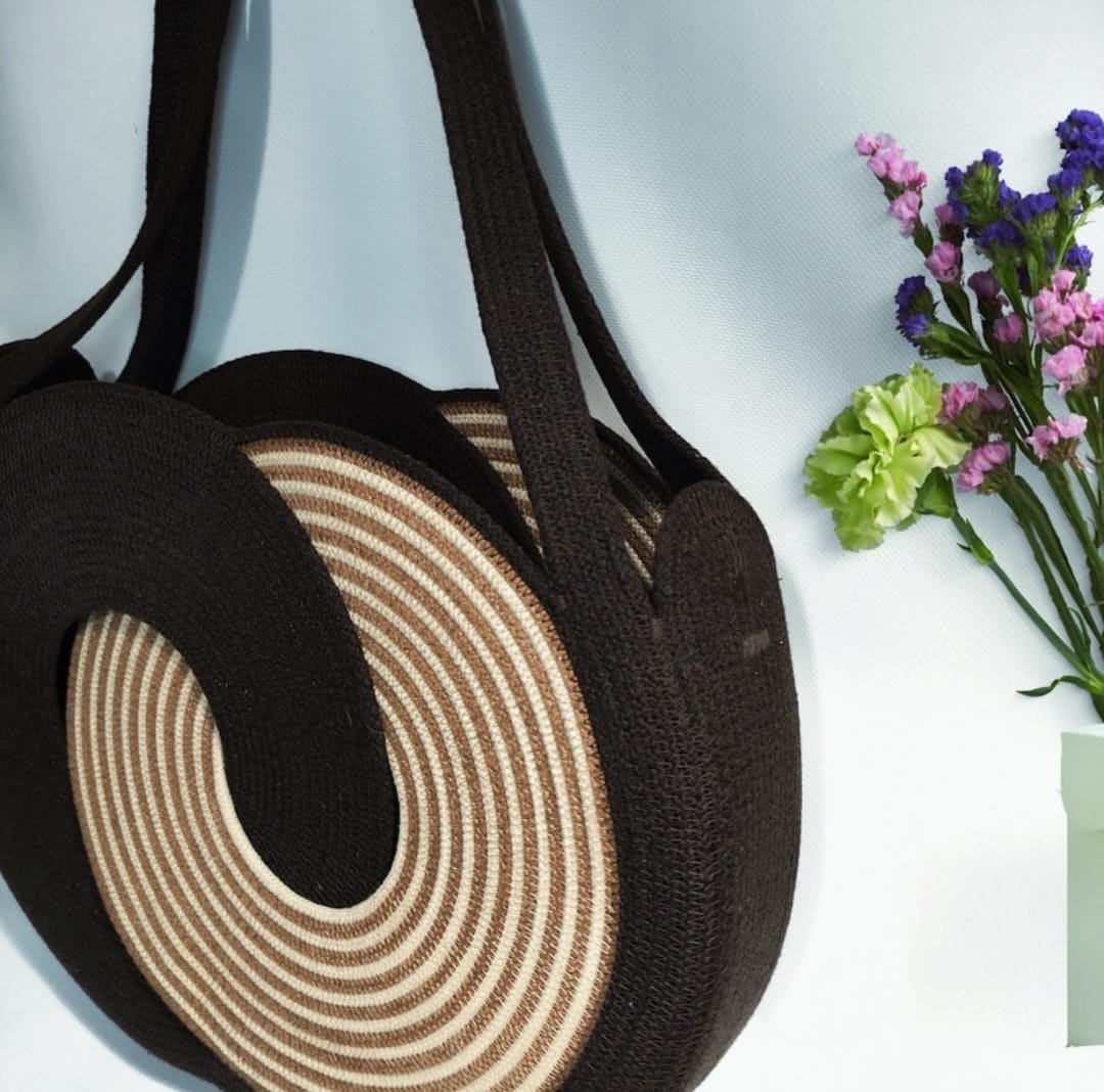 cotton rope handmade cotton rope bag rope crossbody bho summer pures handmade claret woven straw bag: boho wooden handle pures cotton rope handmade cotton rope bag rope crossbody bho summer pures handmade claret woven straw bag: boho wooden handle pures