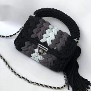 women's handbags , tote for casul carry handknitted crochet crossboby sling bag for women handbags, purses, cotton purse for women pary