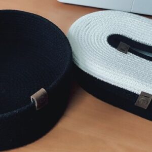 artisanal rope creations combo of basket & tissue box