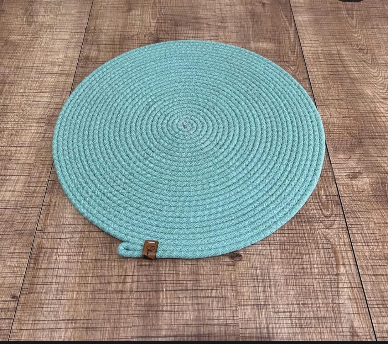 cotton rope/ jute /small dry grass/natural cane/chic dry grass bag/cotton rope woven boho farmhouse table mats for dininig table for 6,kitchen décor, washable and handmade rustic table acessories and 1 bowl light green cotton rope/ jute /small dry grass/natural cane/chic dry grass bag/cotton rope woven boho farmhouse table mats for dininig table for 6,kitchen décor, washable and handmade rustic table acessories and 1 bowl light green