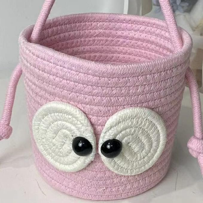 urban naturalist 's jute & cotton bag assortment in pink