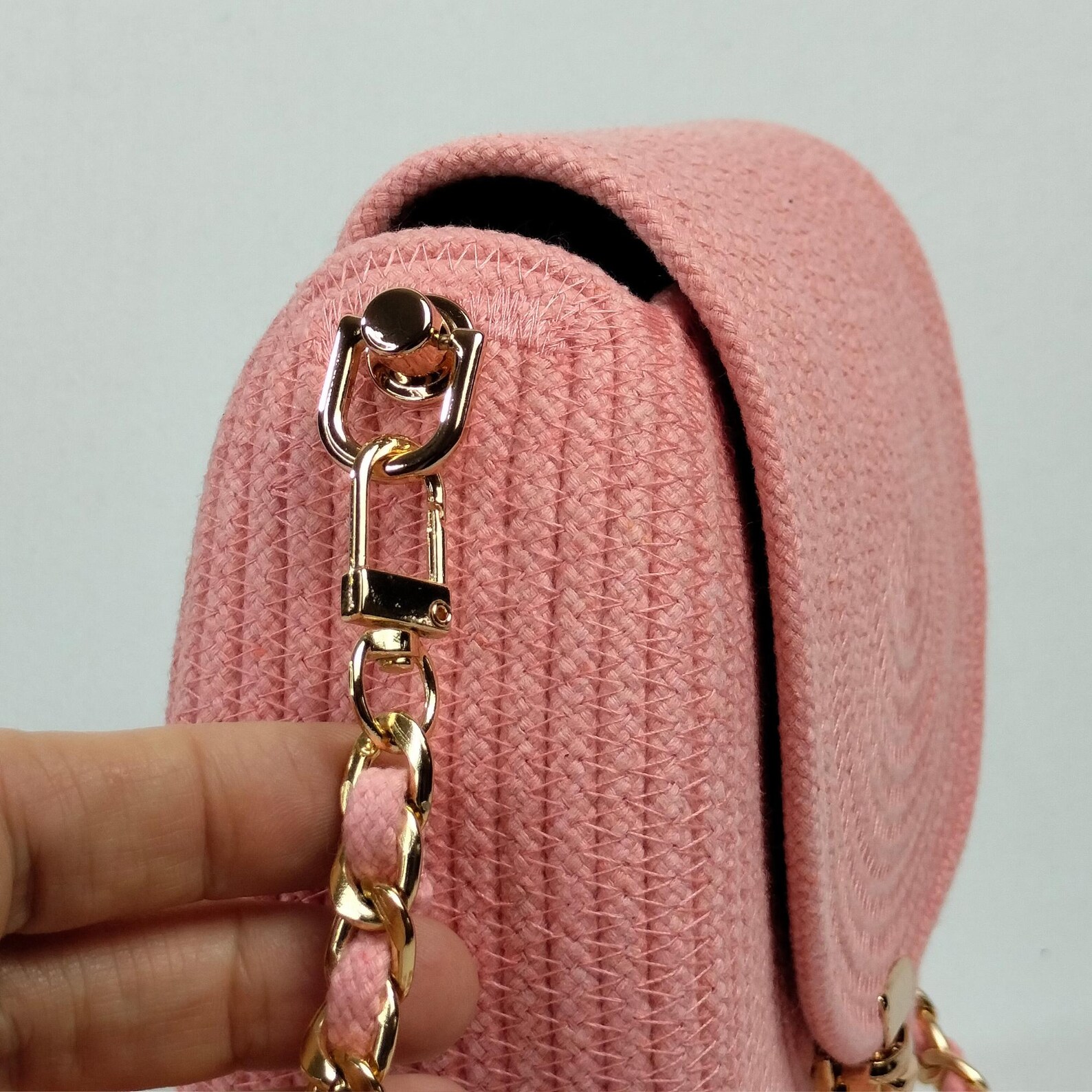 handmade cotton cored corssbody bags small purse with gold chain strap and strap and clasp, elegant shoulder bag, handmade cotton cored corssbody bags small purse with gold chain strap and strap and clasp, elegant shoulder bag,