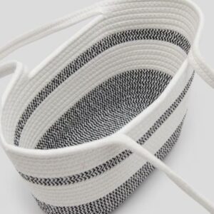 earthy elegance jute & cotton women bags in white black