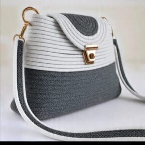 women cute fancy bucket bag casual woven beach handbag handmade small dry grass/natural cane/chic dry grass bag/handbag from manipur/carry tote bag sling bags white crtoon