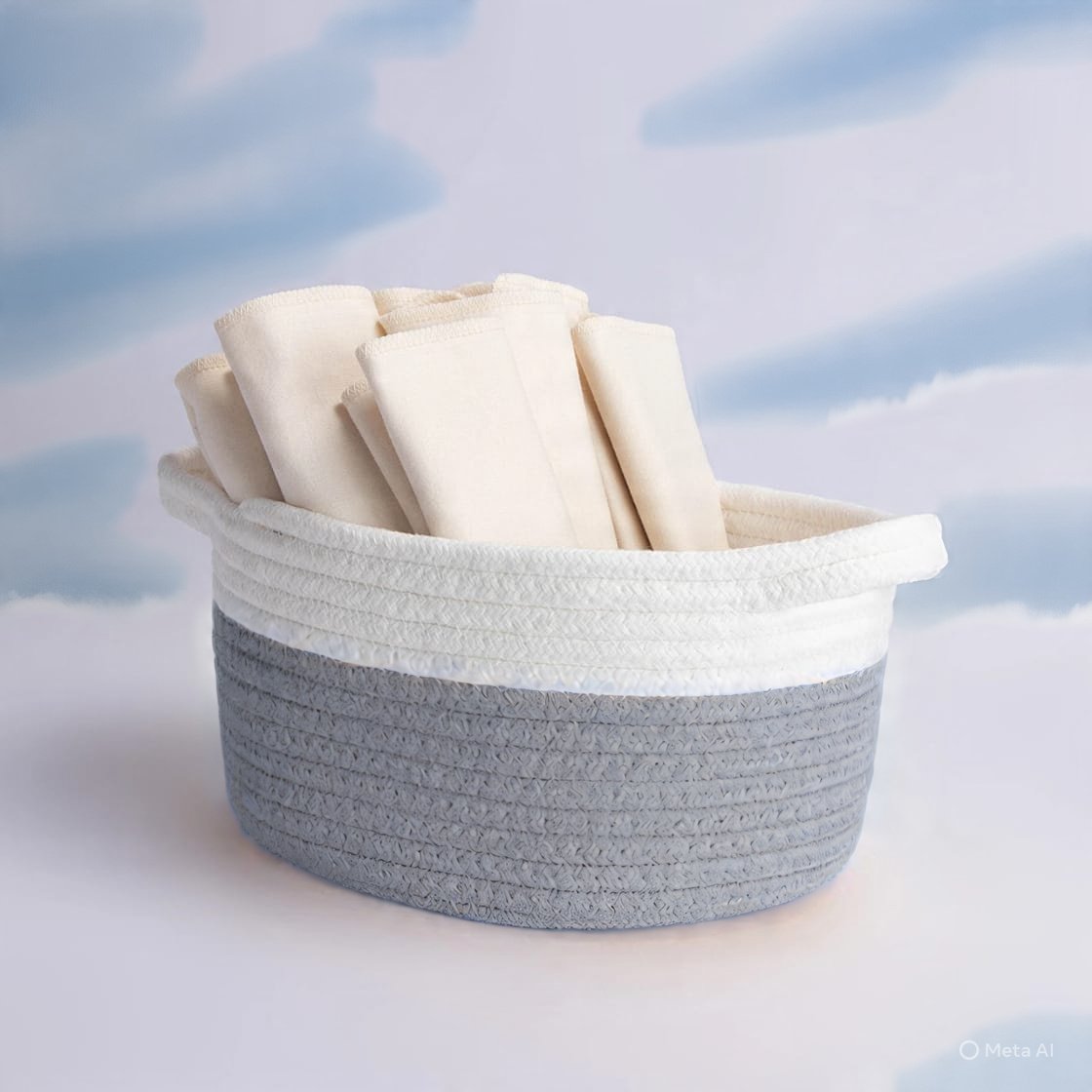 storage baskets, toy bin , for toy blankets, pillows storage in living room cute jute basket storage basket for bathroom living room & kitchen organiser box vanity box first aid box