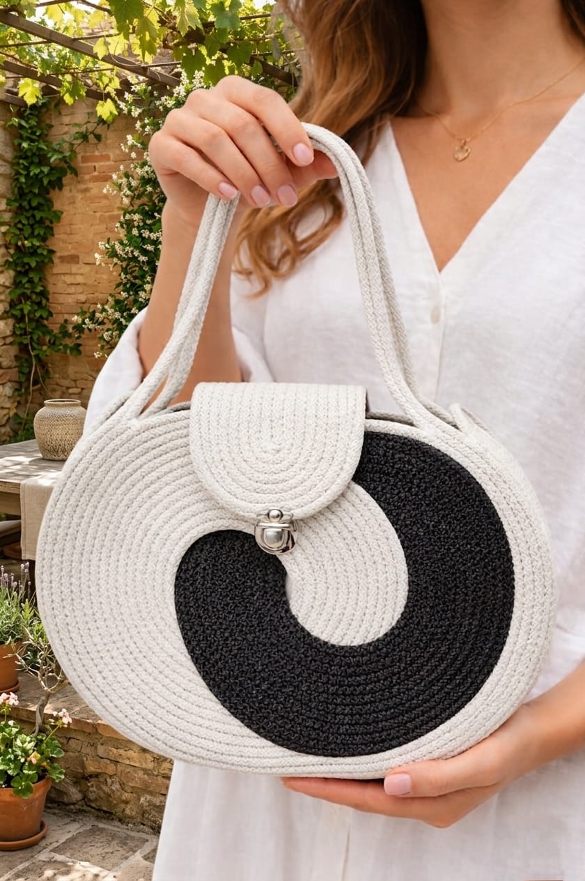 cotton rope handmade cotton rope bag rope crossbody bho summer pures handmade claret woven straw bag: boho wooden handle pures cotton rope handmade cotton rope bag rope crossbody bho summer pures handmade claret woven straw bag: boho wooden handle pures