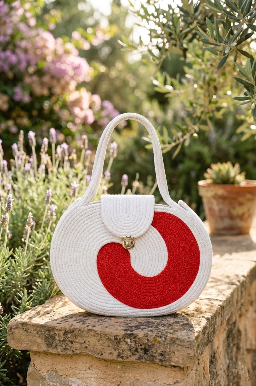 cotton rope handmade cotton rope bag rope crossbody bho summer pures handmade claret woven straw bag: boho wooden handle pures cotton rope handmade cotton rope bag rope crossbody bho summer pures handmade claret woven straw bag: boho wooden handle pures