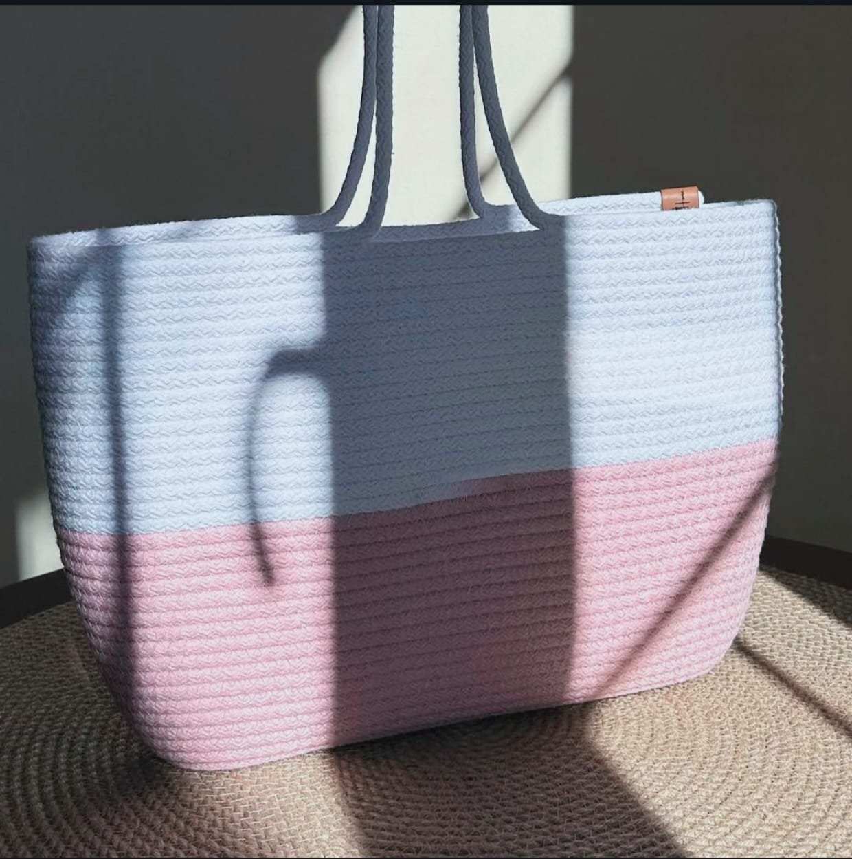 cotton rope/ jute /small dry grass/natural cane/chic dry grass bag/cotton rope woven bag for women vibrant cotton rope handbag chic large tote for women,stylish carryall & shoulder white pink bag cotton rope/ jute /small dry grass/natural cane/chic dry grass bag/cotton rope woven bag for women vibrant cotton rope handbag chic large tote for women,stylish carryall & shoulder white pink bag