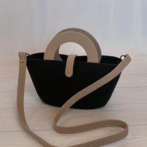 the dry grass sling handcrafted natural cane bag from the artisans of manipur